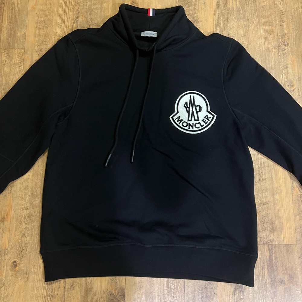 Black hoodie, 100% authentic, has security code